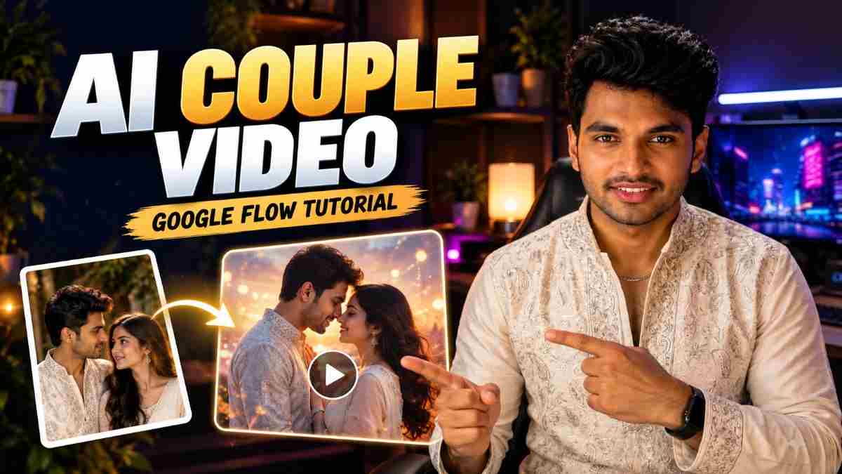 Navratri Love Story AI Video: 2-Clip Prompt With Tenglish Dialogue