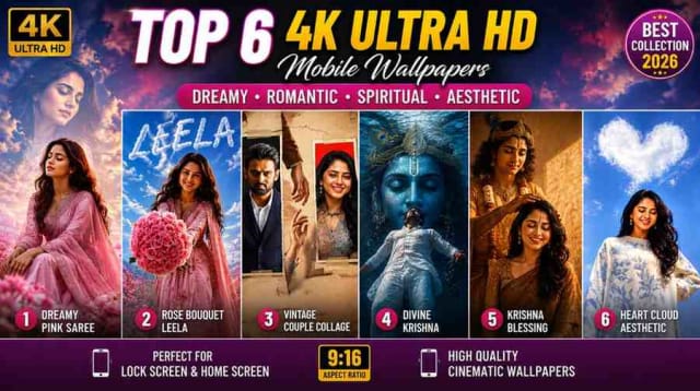 Top 6 Ultra HD Cinematic 4K Mobile Wallpapers – Dreamy, Romantic, Spiritual & Pinterest Aesthetic Backgrounds (2026 Collection)