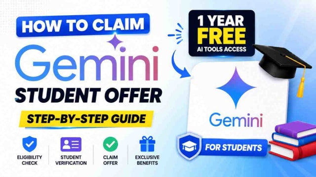 How to Claim the Google Gemini Student Offer