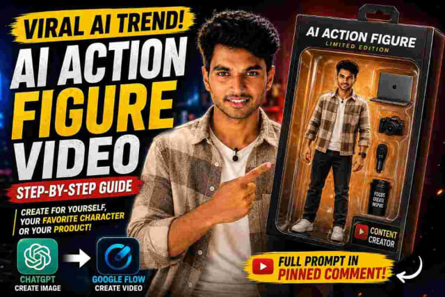 AI Action Figure Trend: How to Make AI Action Figure Videos With ChatGPT and Google Flow