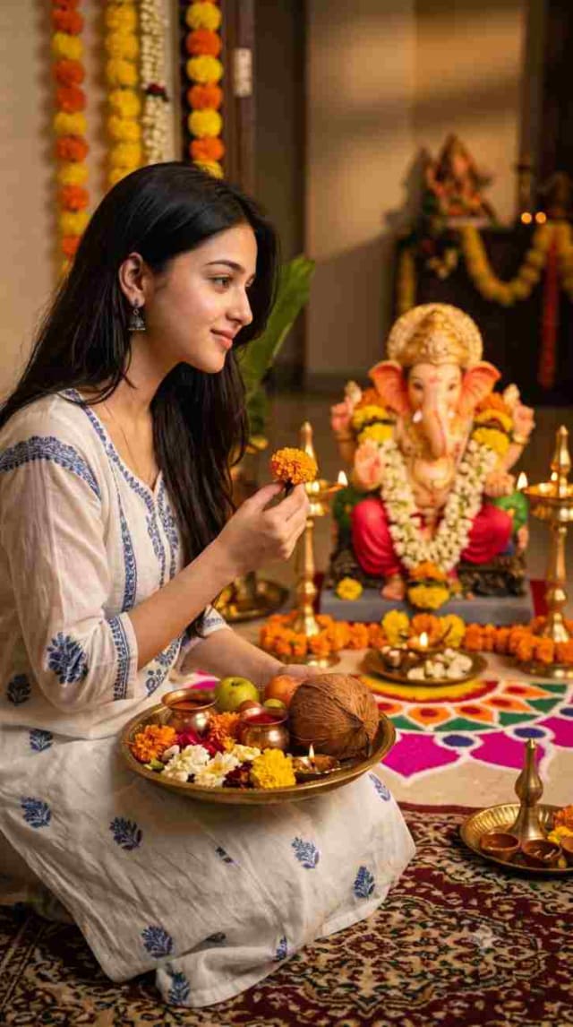 Traditional Pooja Offering