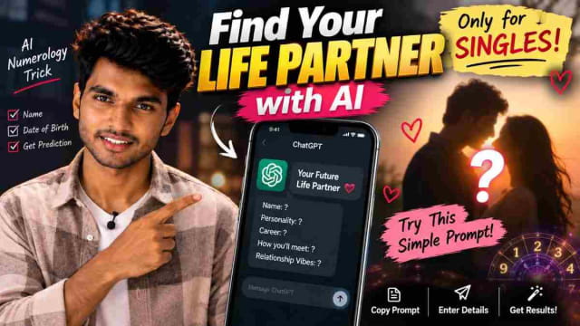 ChatGPT Numerology Prompt to Find Your Future Life Partner | DineshPicks
