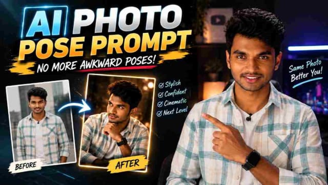  Best AI Photo Pose Prompt: Make Yourself Look Better With Less Posing