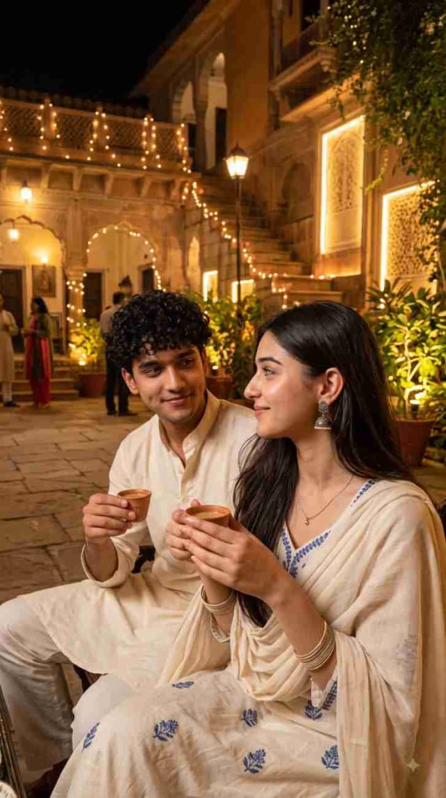 Royal Palace Couple AI Prompt
