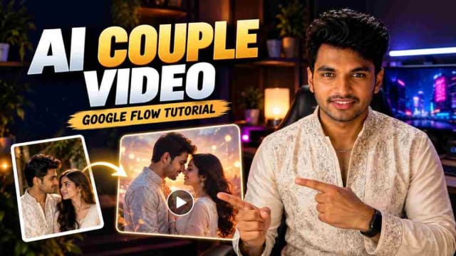 Navratri Love Story AI Video: 2-Clip Prompt With Tenglish Dialogue