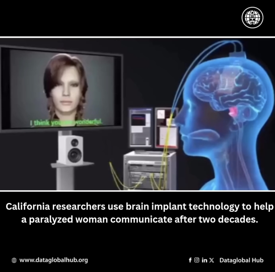 Researchers in California have transformed the live of a paralyzed woman with groundbreaking brain implant technology, enabling a her to communicate again after nearly two decades. 