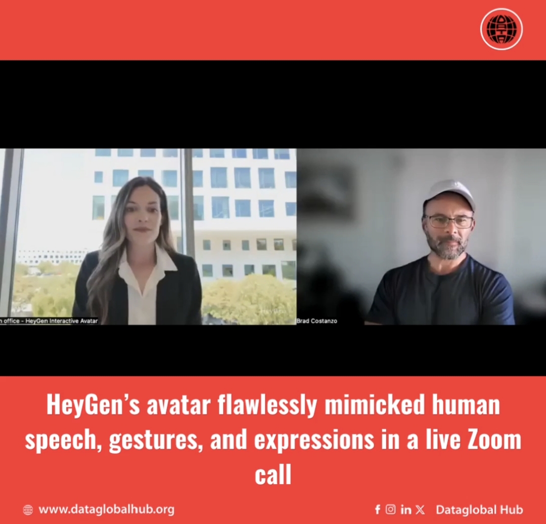 HeyGen’s avatar flawlessly mimicked human speech, gestures, and expressions in a live Zoom call