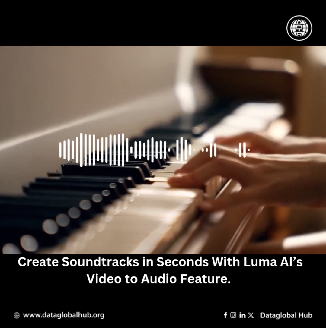 Luma AI introduced "Video to Audio" feature in DreamMachine. 