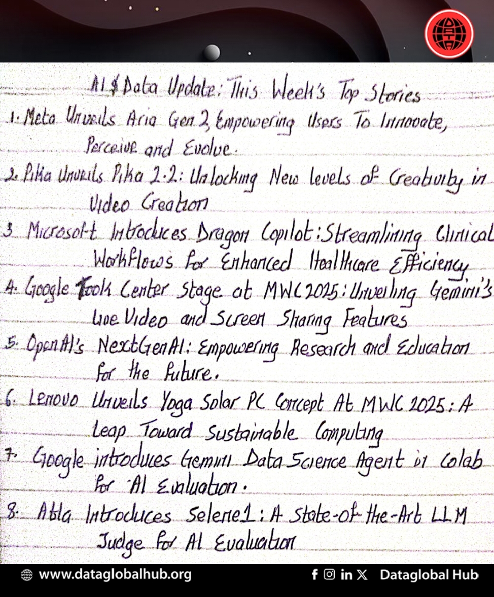 AI & Data: The Week in Review. 