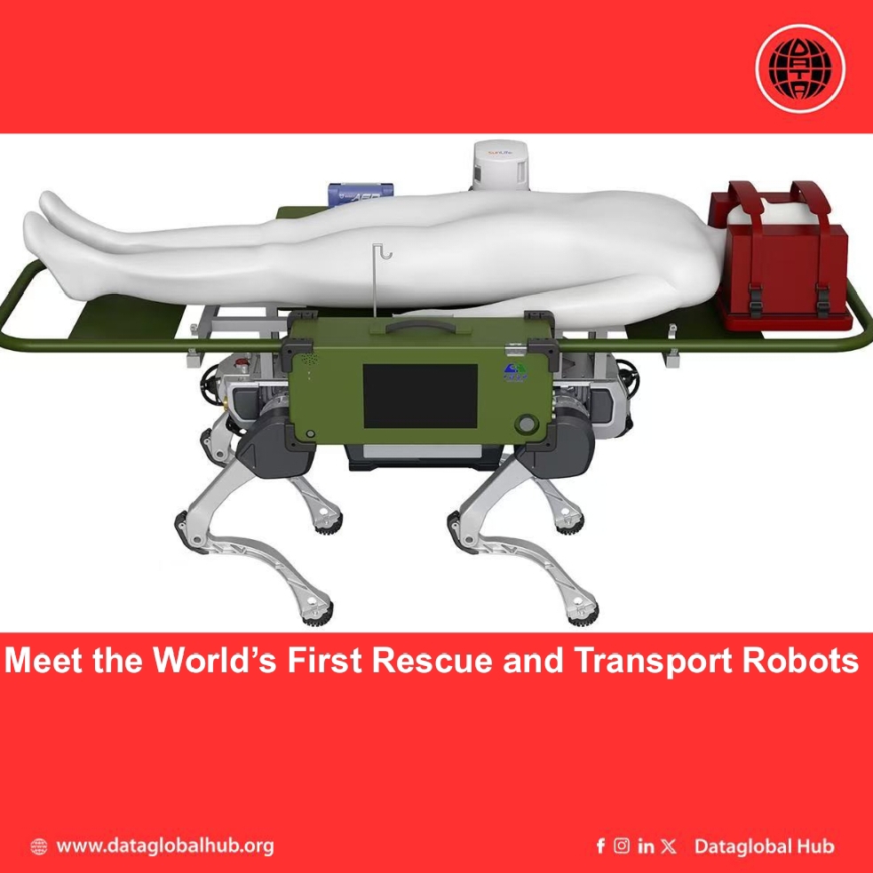 Meet the World’s First Rescue and Transport Robots:  A New Step Forward in Emergency Rescue