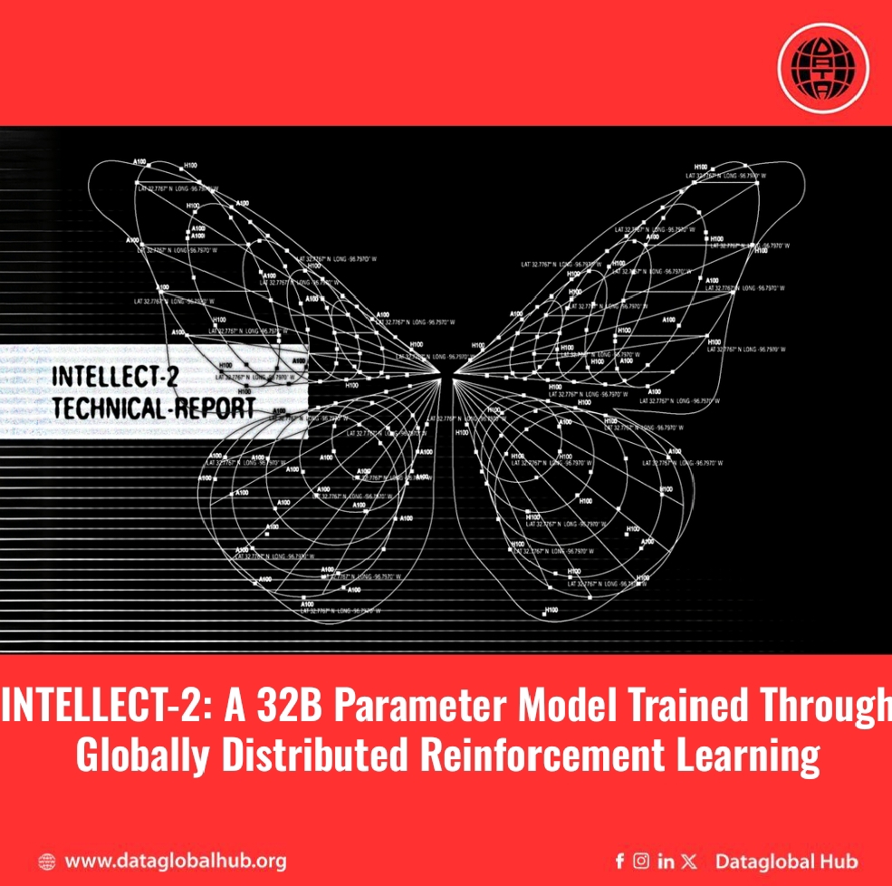 INTELLECT-2: A 32B Parameter Model Trained Through Globally Distributed Reinforcement Learning