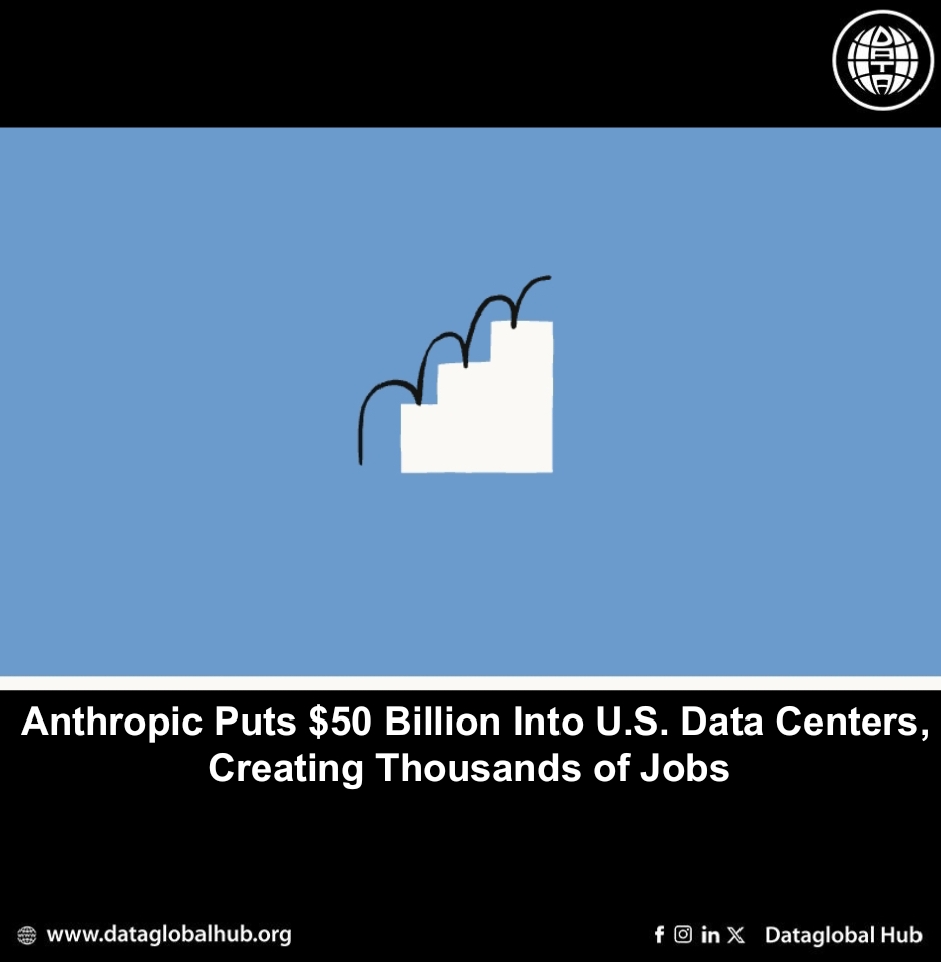 Anthropic Puts $50 Billion Into U.S. Data Centers, Creating Thousands of Jobs