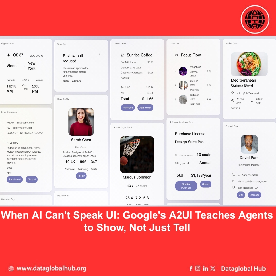 When AI Can't Speak UI: Google's A2UI Teaches Agents to Show, Not Just Tell
