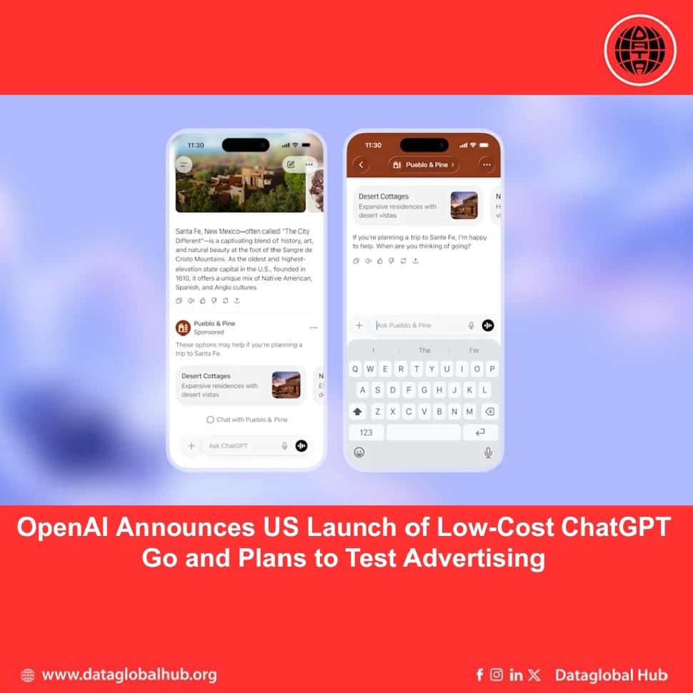 OpenAI Announces US Launch of Low-Cost ChatGPT Go and Plans to Test Advertising