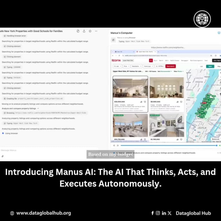 Introducing Manus AI: The AI That Thinks, Acts, and Executes Autonomously.