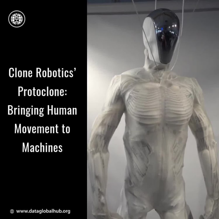 Clone Robotics’ Protoclone: Bringing Human Movement to Machines.