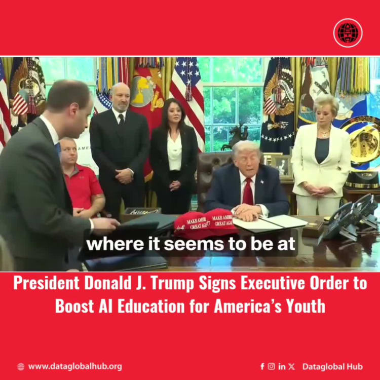 President Donald J. Trump Signs Executive Order to Boost AI Education for America’s Youth