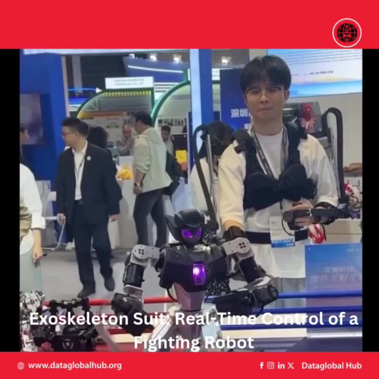 Exoskeleton Suit: Real-Time Control of a Fighting Robot