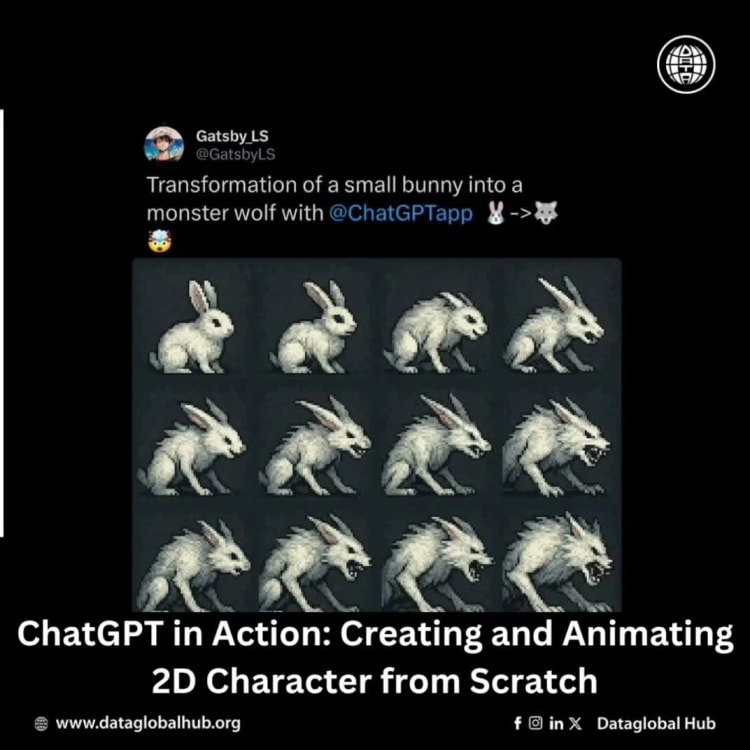How People Are Using ChatGPT-4o to Make Fun 2D Animated GIF Characters