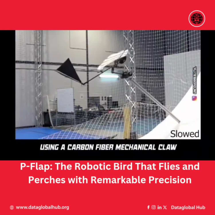 P-Flap: The Robotic Bird That Flies and Perches with Remarkable Precision