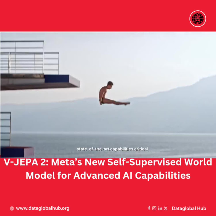 V-JEPA 2: Meta’s New Self-Supervised World Model for Advanced AI Capabilities