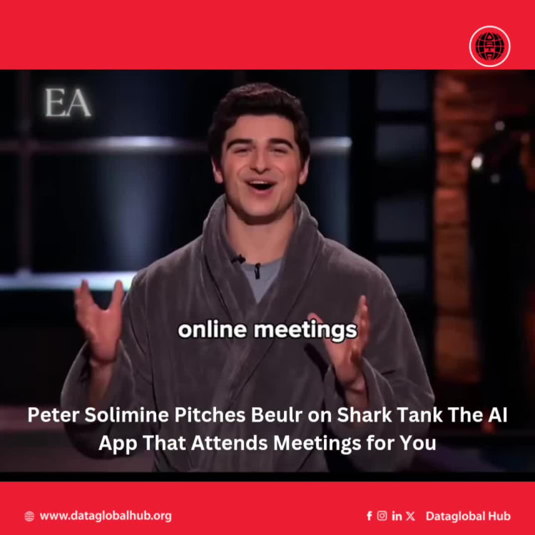 Peter Solimine Pitches Beulr on Shark Tank The AI App That Attends Meetings for You