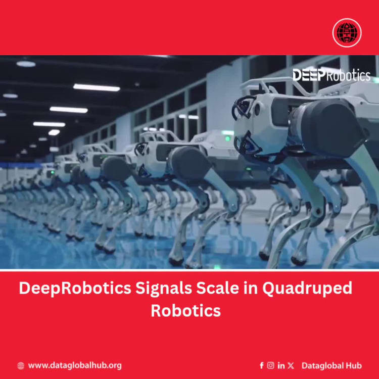 DeepRobotics Signals Scale in Quadruped Robotics