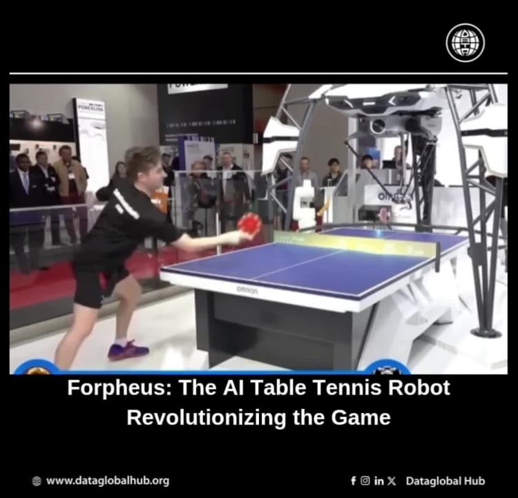 Discovering Forpheus: The AI Table Tennis Robot Revolutionizing the Game