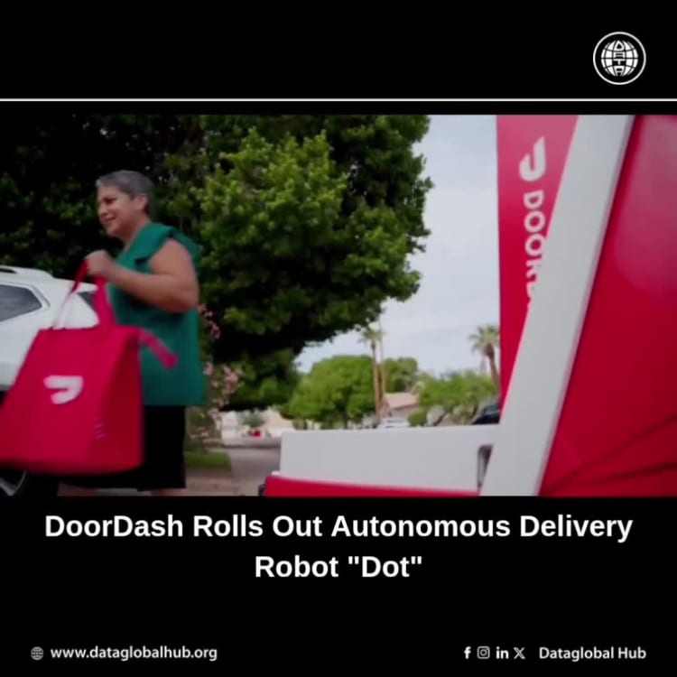 DoorDash Rolls Out Autonomous Delivery Robot Dot