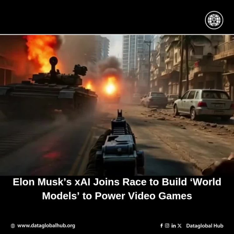 Elon Musk’s xAI Joins Race to Build ‘World Models’ to Power Video Games