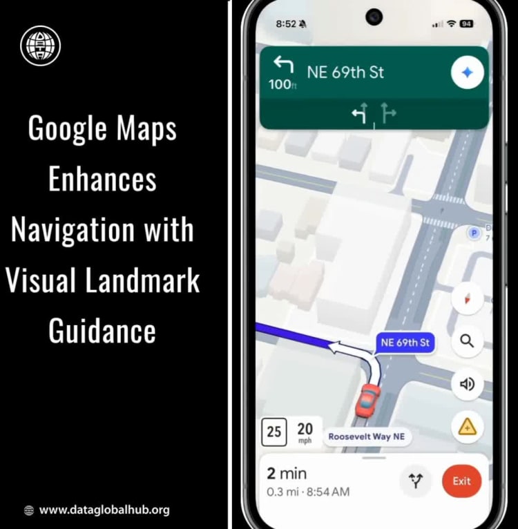 Google Maps Enhances Navigation with Visual Landmark Guidance