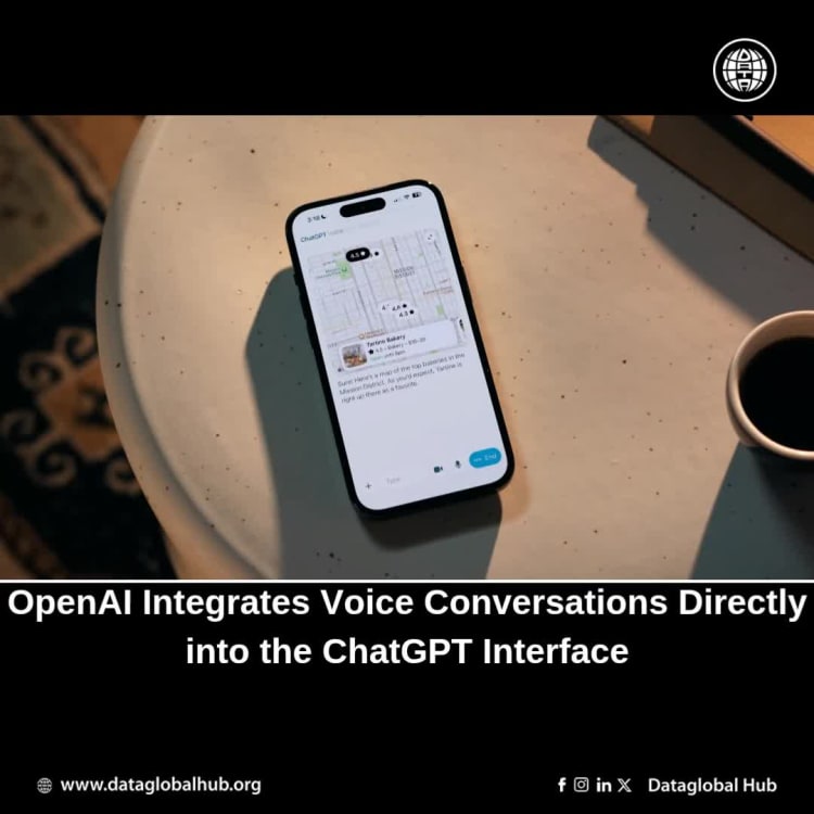 OpenAI Integrates Voice Conversations Directly into the ChatGPT Interface