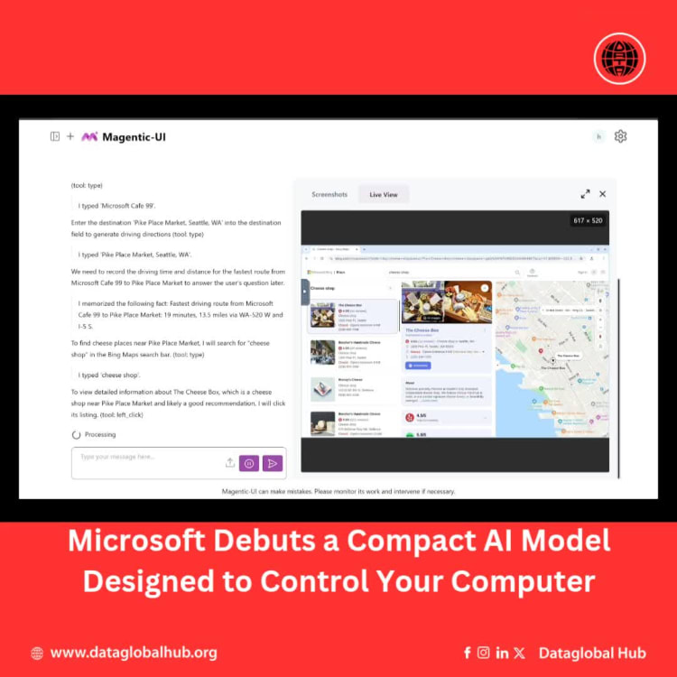 Microsoft Debuts a Compact AI Model Designed to Control Your Computer