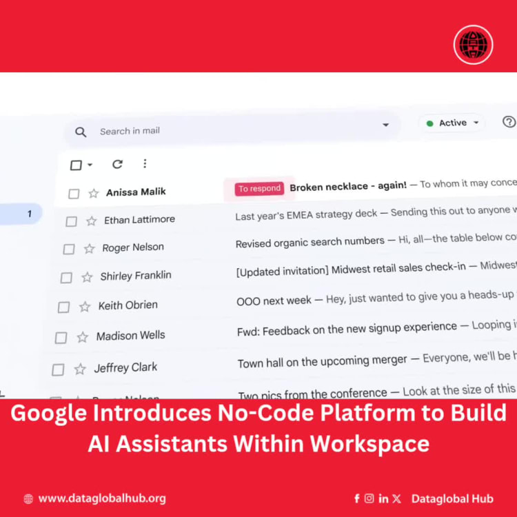 Google Introduces No-Code Platform to Build AI Assistants Within Workspace