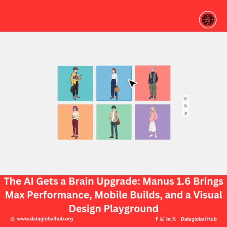 The AI Gets a Brain Upgrade: Manus 1.6 Brings Max Performance, Mobile Builds, and a Visual Design Playground