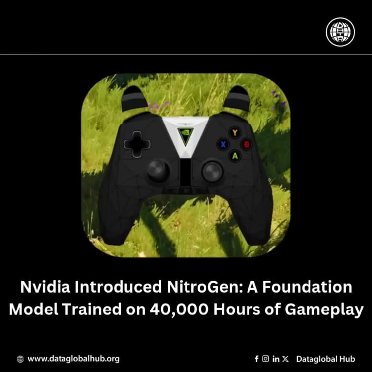 Nvidia Introduced NitroGen: A Foundation Model Trained on 40,000 Hours of Gameplay