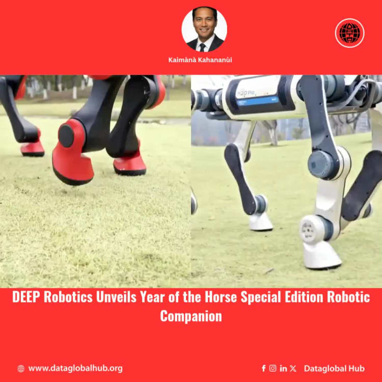 DEEP Robotics Unveils Year of the Horse Special Edition Robotic Companion