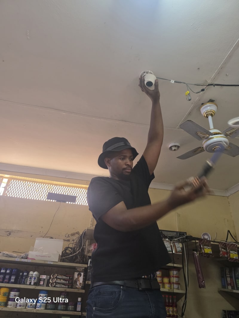 Installing and positioning an indoor CCTV camera for optimal coverage