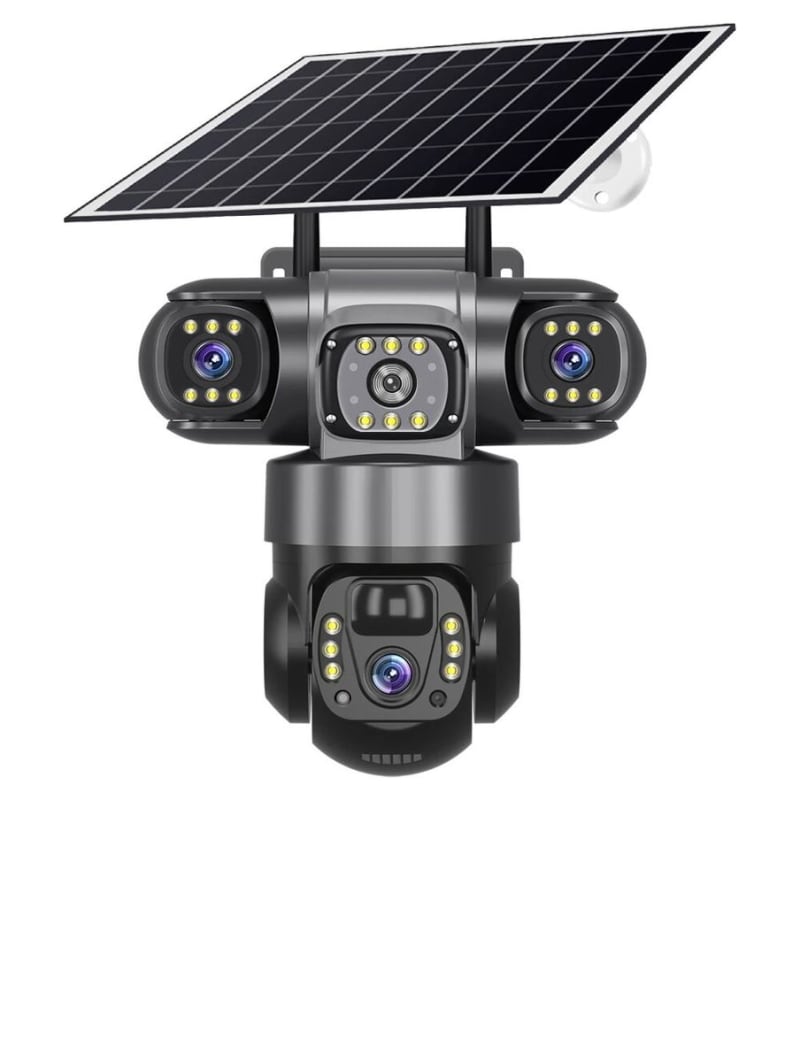 V380 4G Solar Security Camera