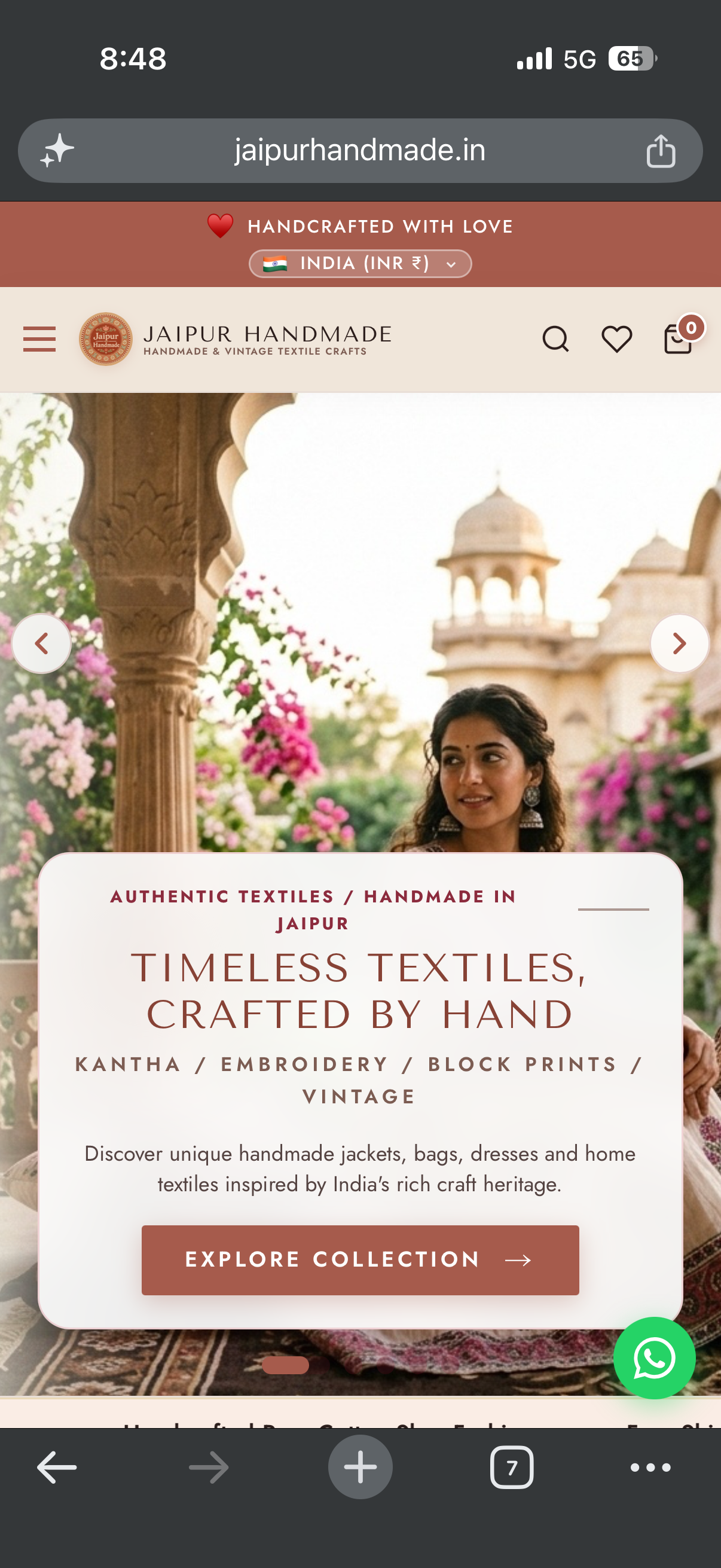 Jaipur handmade