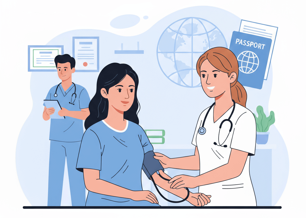 medical check up for visa
