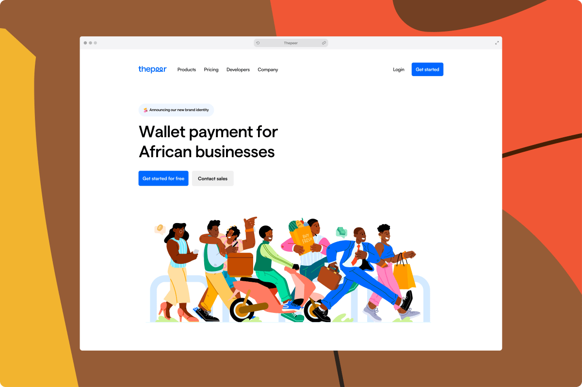 Payment process illustration