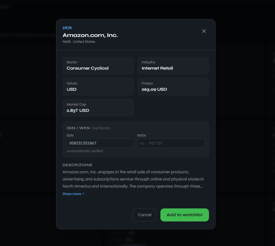 Stock Monitor Telegram notification with AI-filtered news analysis
