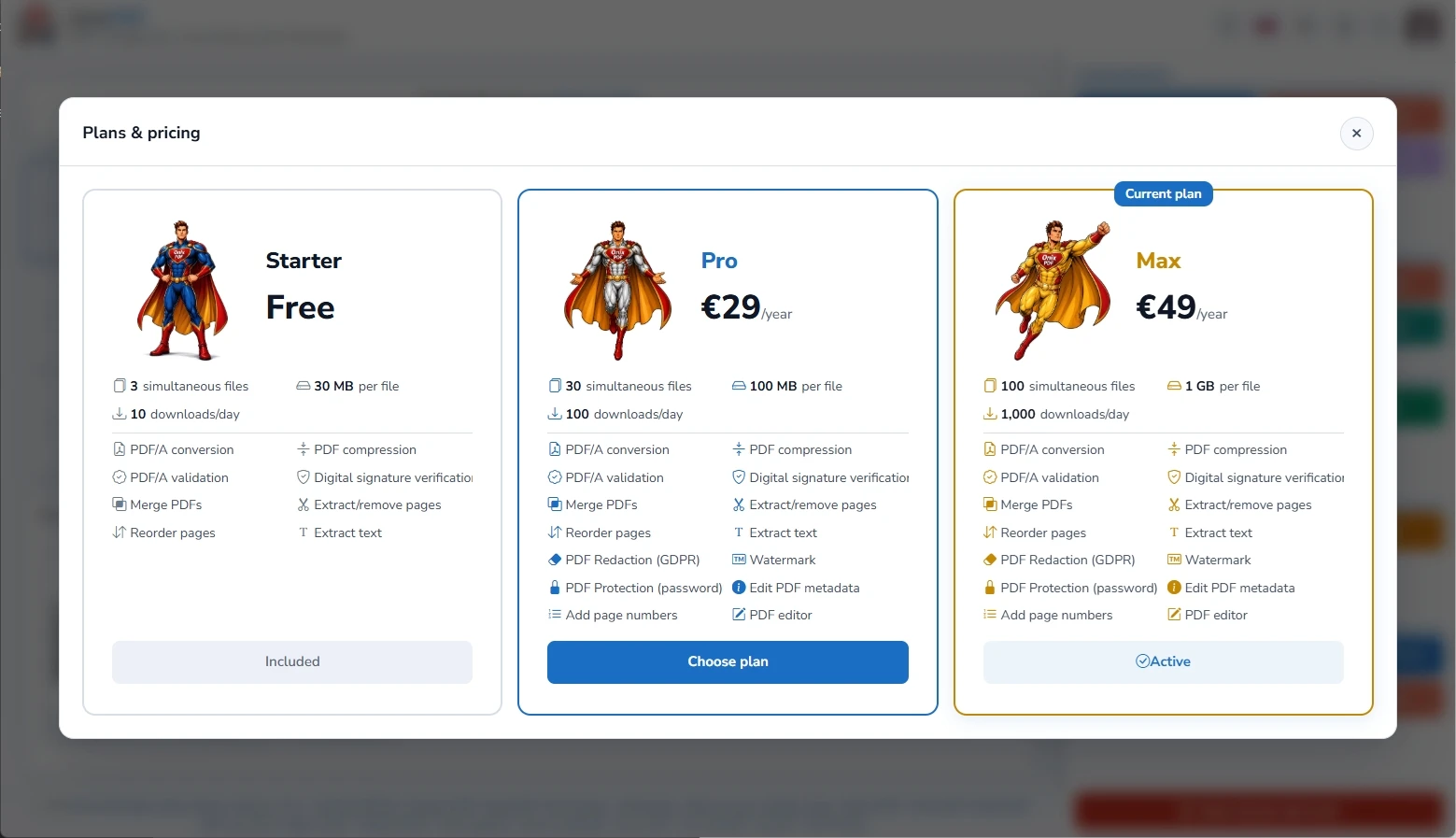 Onix PDF tools — merge, split, convert, sign