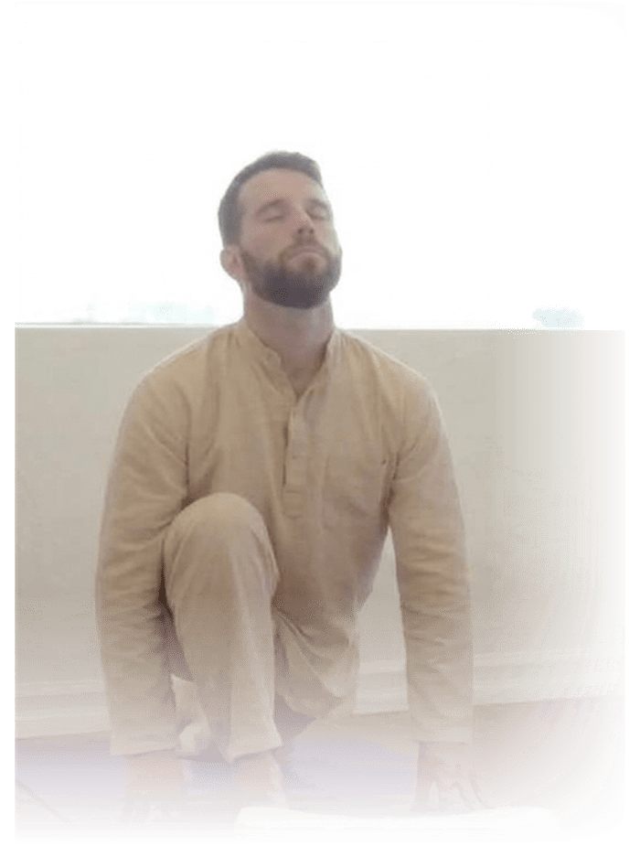 Student practicing Classical Hatha Yoga in Mississauga