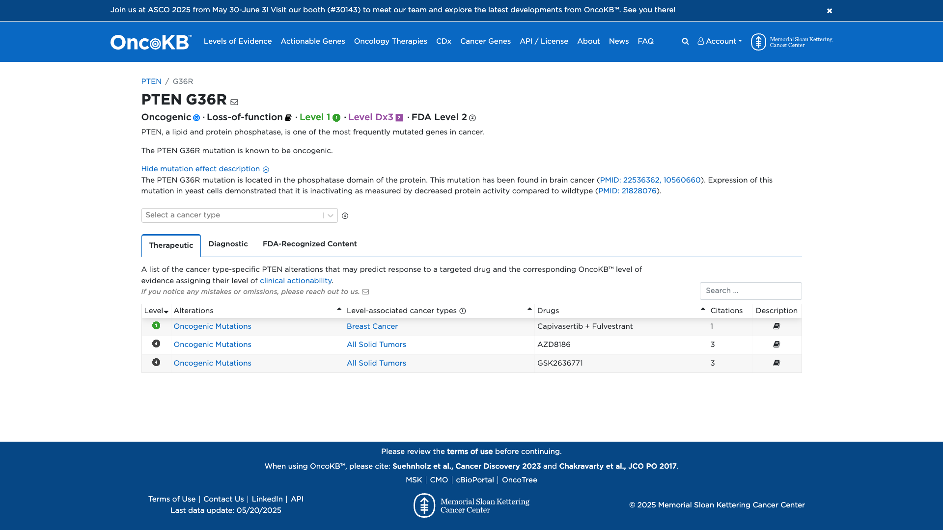 OncoKB Preview
