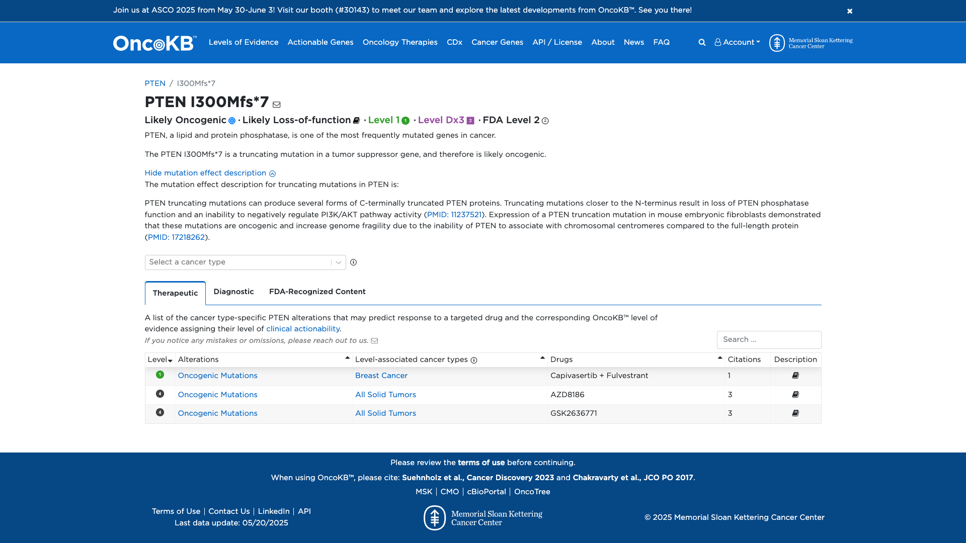 OncoKB Preview