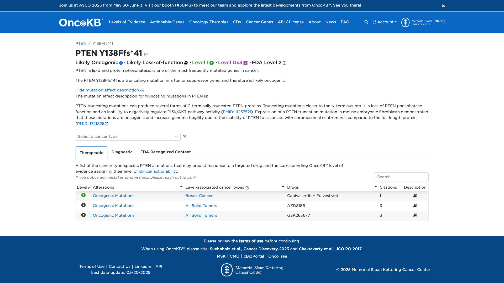 OncoKB Preview