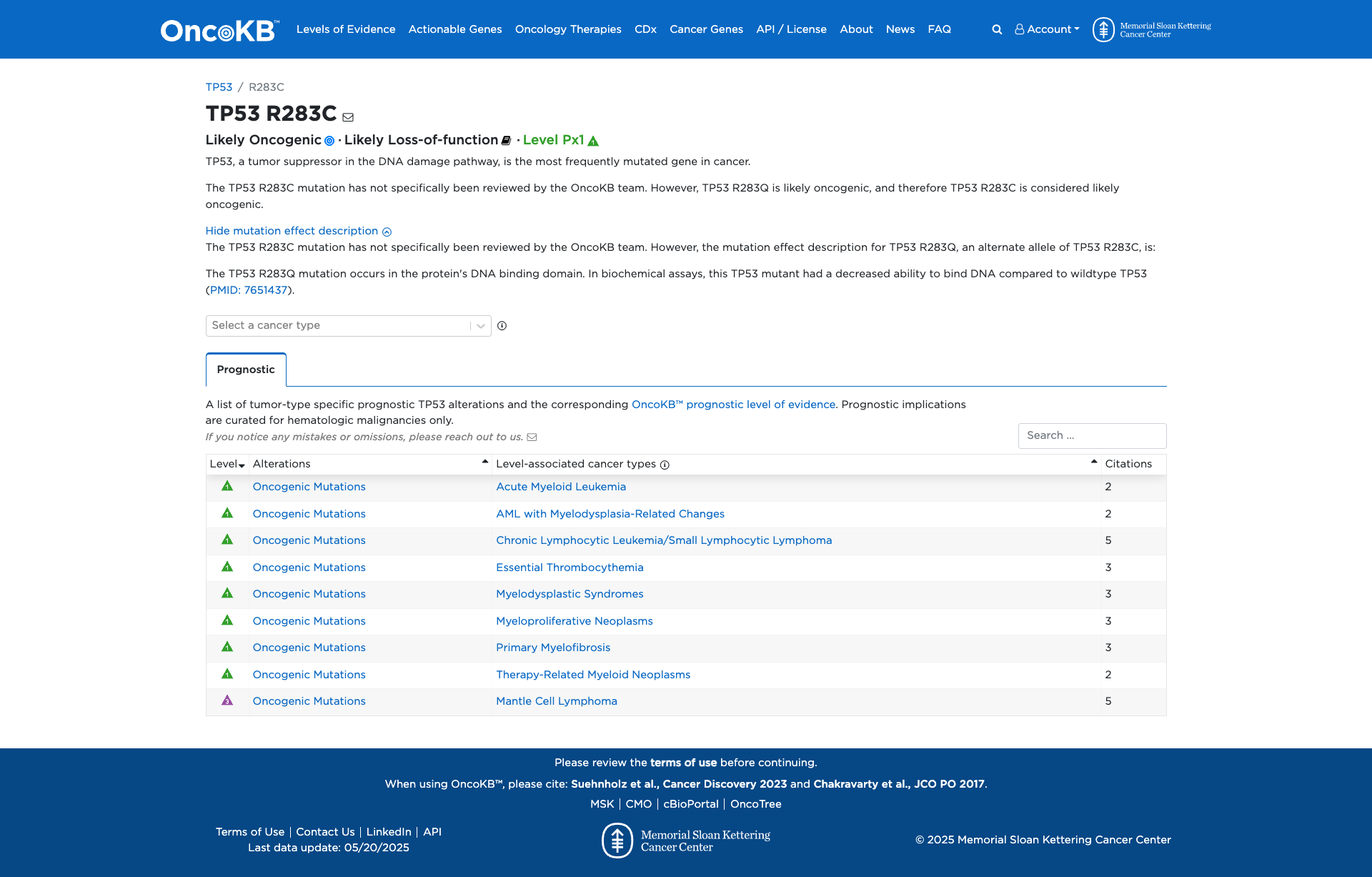 OncoKB Preview