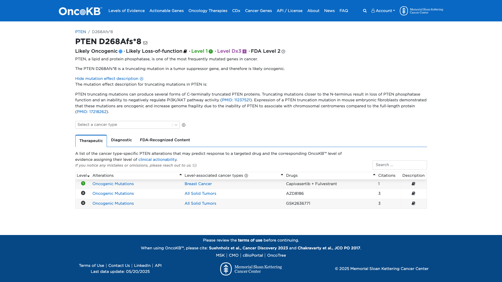OncoKB Preview